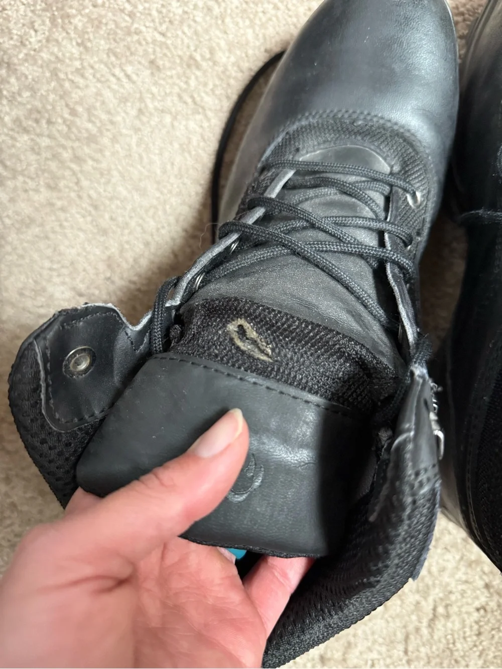 Wolverine Black Leather Boots